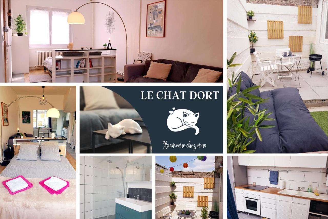 Le Chat D'Or - 35M2 - Terrasse - Bbq - Wifi Hd Amiens Exteriör bild